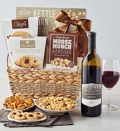 Premier Favorites Wine Gift Baskets